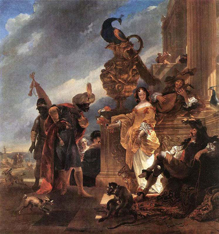 Merchant receiving Moor in the Harbour